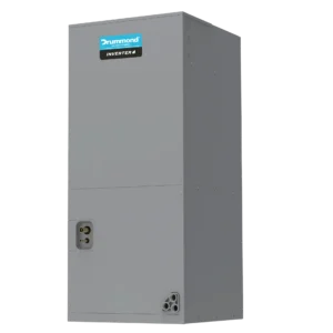 Sistema tipo manejadora UMATCH inverter marca Drummond de 3 toneladas frío/calor, R410A, 220/1/60